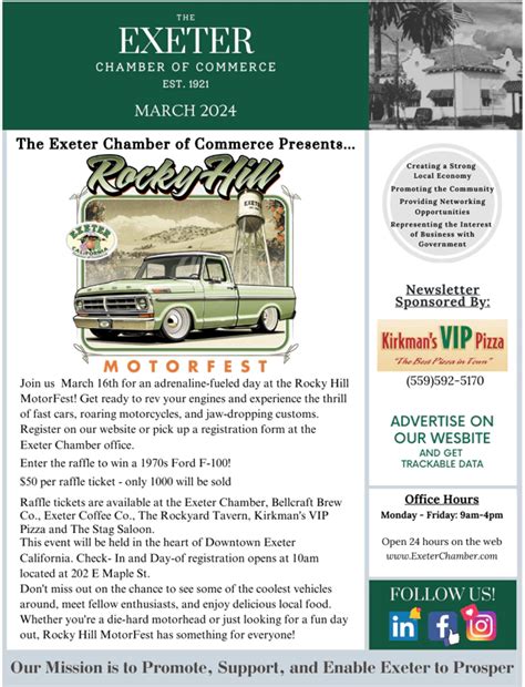 exeter chamber of commerce|exeter nh calendar of events.